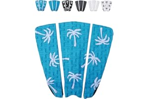 Ho Stevie! Premium Surfboard Traction Pad - Foot Won't Slip - 3 Piece, Full Size, Maximum Grip, Strongest 3M Adhesive