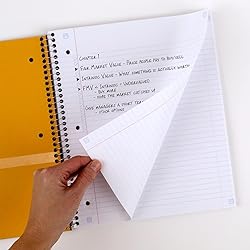 Five Star Spiral Notebook + Study App, 5