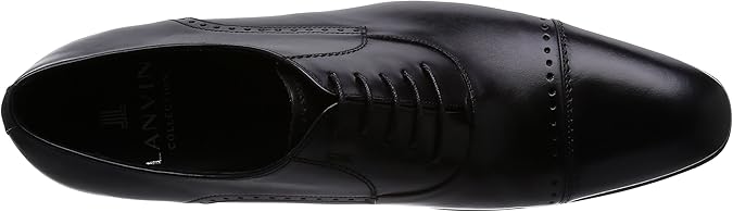 Amazon ランバンコレクション ビジネスシューズ 316 メンズ ブラック 27 ビジネスシューズ