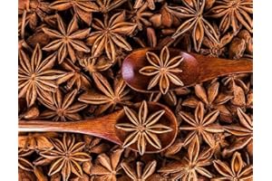 POWERNUTRI (1 LB) 100% ALL Natura Sun Dried Star Anise,Star Aniseed