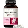 NatureBell Vaginal Probiotics for Women, 10 Billion CFU, 120 Veggie Capsules | PH Balance Probiotics and Prebiotics Blend – Lactobacillus Vaginal Supplement – Supports Odor, Flora & Yeast