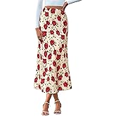 BTFBM Satin Skirts for Women Trendy Spring Summer 2026 High Waisted Leopard Print Cocktail Wedding Long Silk Midi Skirt
