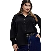 City Chic Plus Size Shirt, Enya Shirt