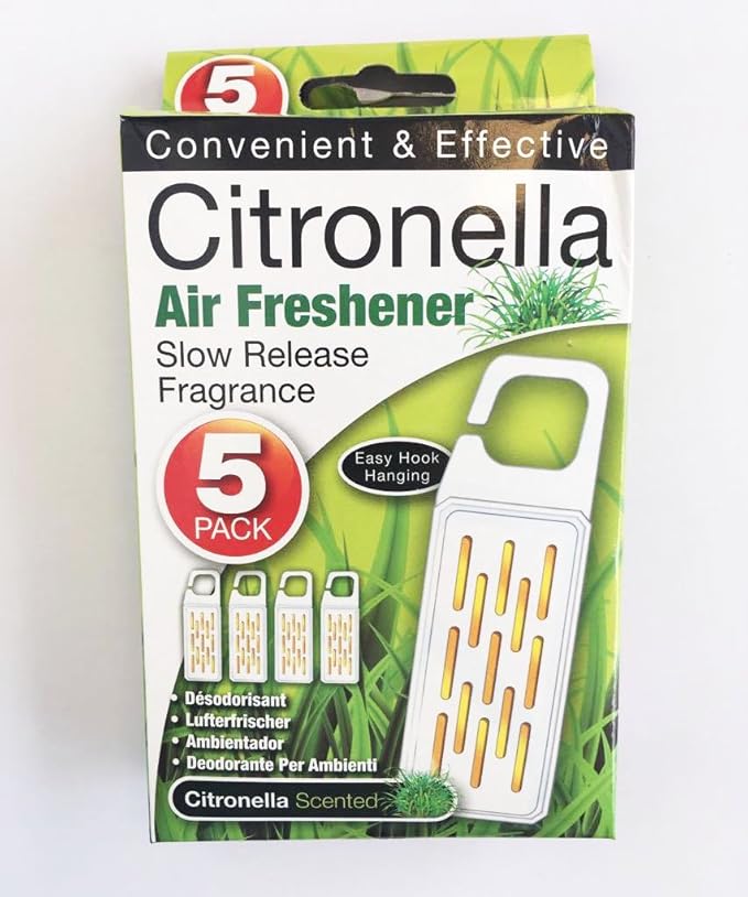 Convenient & Effective Citronella Air Freshener Slow Release Fragrance