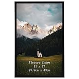 Giftgarden 11x17 Picture Frame Black, 11 by 17 Thin