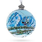 Val Gardena Dolomiti Super Ski, Italy Glass Ball Christmas Ornament