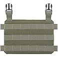 GYDEHUTJ Molle Placard Hoop and Loop Front Flap Hanging Panel for Tactical Chest Rig Huntting Vest Plate Carriers