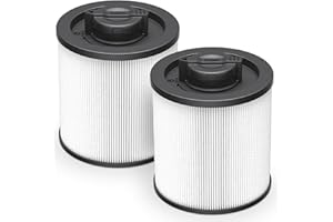 2 Pack DXVC6910 Cartridge Filter Replacement for DEWALT 6-16 Gallon Wet/Dry Vac, Compatible with DeWalt DXV06P DXV09P DXV10P 