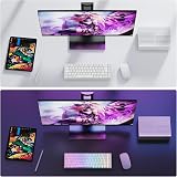 TECURS Wireless Mechanical Keyboard RGB UK Layout 65% Red Switch Bluetooth 2.4G view 4