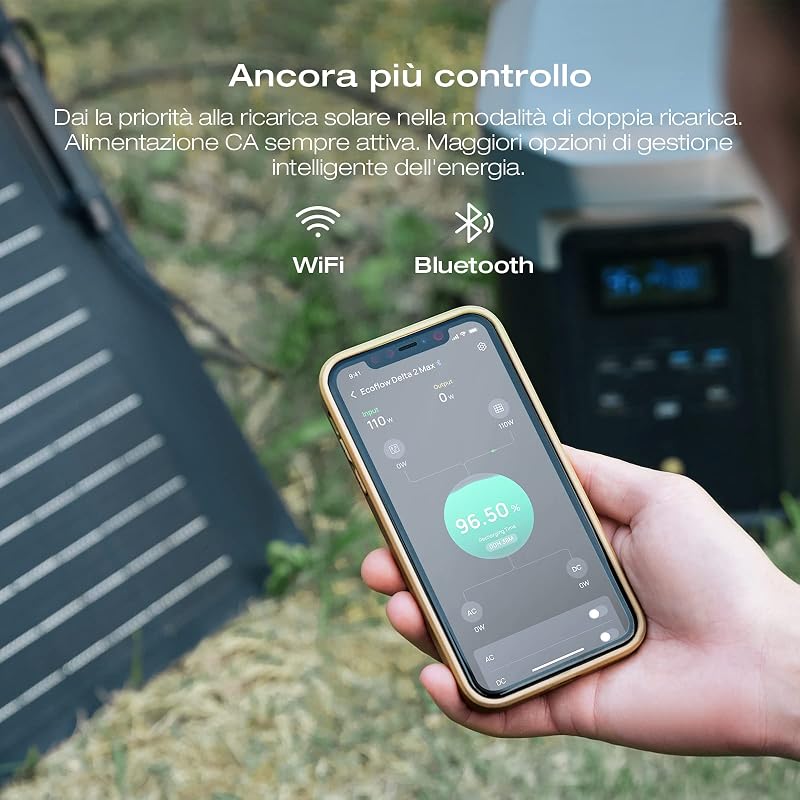 DELTA 2 Max Espandibile 2-6kWh Centrale elettrica portatile