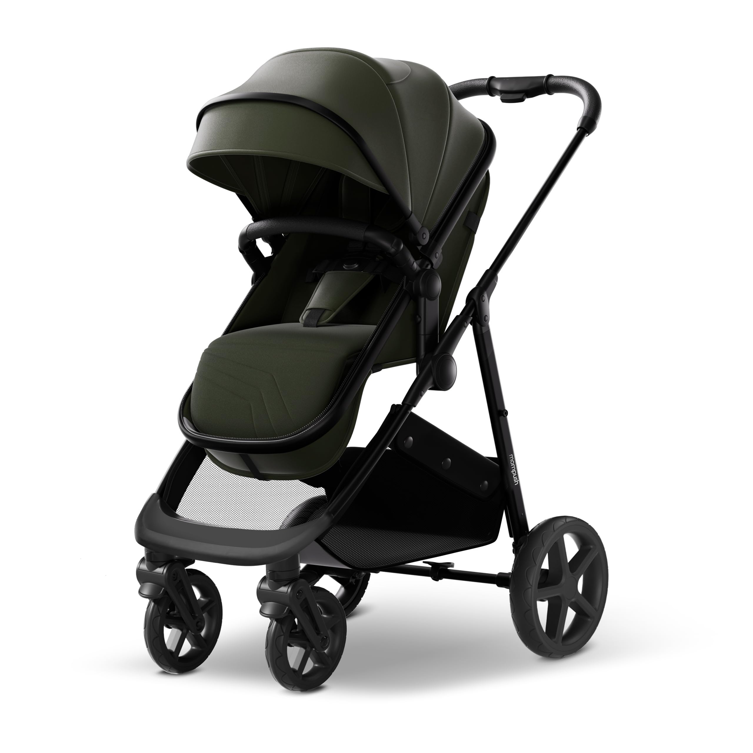 Photo 1 of ** Stock picture for reference only ** Mompush Wiz 2 in 1 Baby Stroller with Bassinet Mode, Convertible Infant Stroller for Newborn and Toddler with Reversible Seat and Large UPF 50+ Canopy