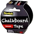 Scotch Chalkboard Tape, Black, 1.88-Inch x 5-Yard