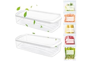 POOLKEY 2 PACK UPGRADED WPW10321304 Refrigerator Door Shelf Bin Compatible with Whirlpool Fridge Door Shelf Replacement,W10321304 Whirlpool Refrigerator Shelf Parts WRS325FDAM04 WRS325FDAM02 Fridge Door Shelf