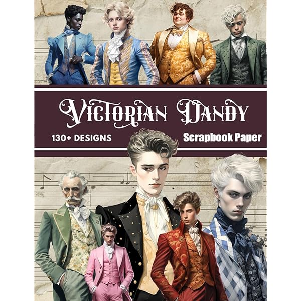 Victorian Lady Scrapbook Paper: Decorative Sheets Double Sided