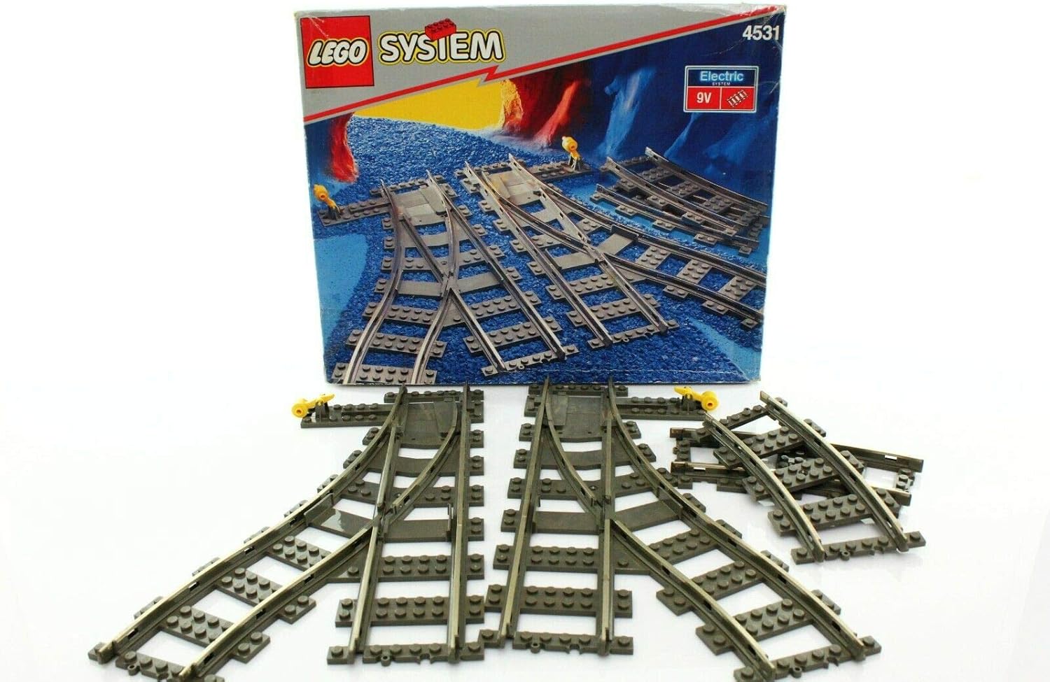 vintage lego train track
