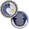 United States Air Force Challenge Coin The Airman's Creed Military Veteran Gift