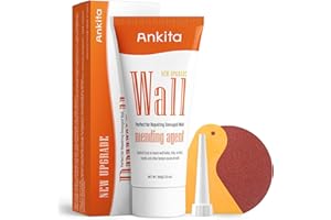 ANKITA Spackle Wall Repair Kit, Drywall Repair Filler for Wall Hole & Plaster, Exterior Wall Putty for Filling Holes, Wall Mending Agent with Scraper, Easy Patch Paste Solution to Fill Wall Dent & Scratch