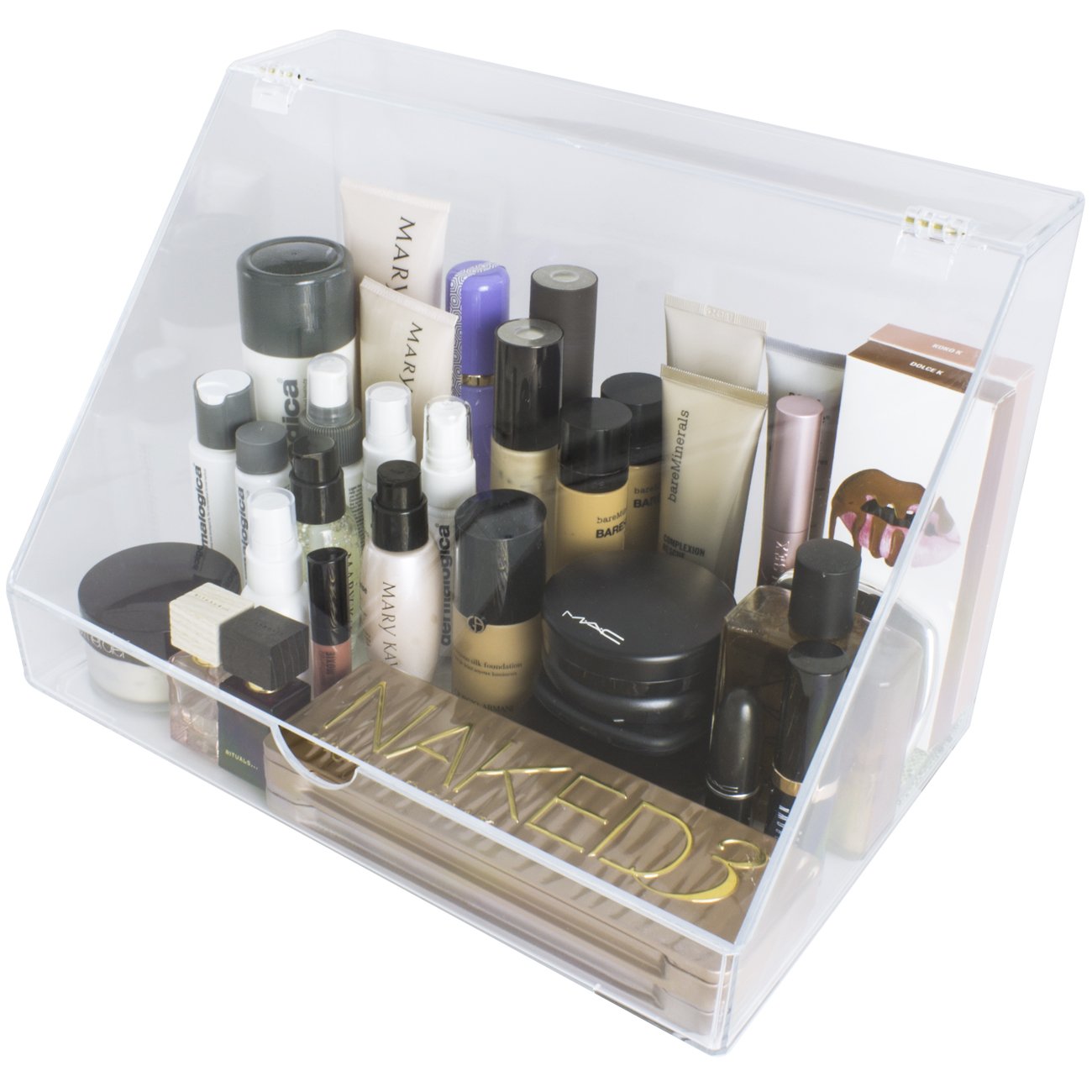 Sorbus Acrylic Cosmetics Makeup Organizer Storage Case Palette Holder