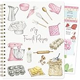 ceiba tree Blank Recipe Book to Write in Your Own Recipes Notebook Cookbook Journal 8.5 x 11 inch with Stickers Gift Ideas fo