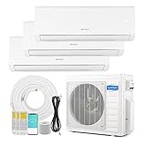 ROVSUN 3 Zone 9000 + 9000 + 12000 BTU WIFI Mini