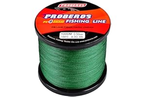 BAIKALBASS Braided Fishing Line 4 Strands Stronger Multifilament PE Braid Wire for Saltwater 6LB-100LB 110yards 328yards 547yards Super Strong Superline