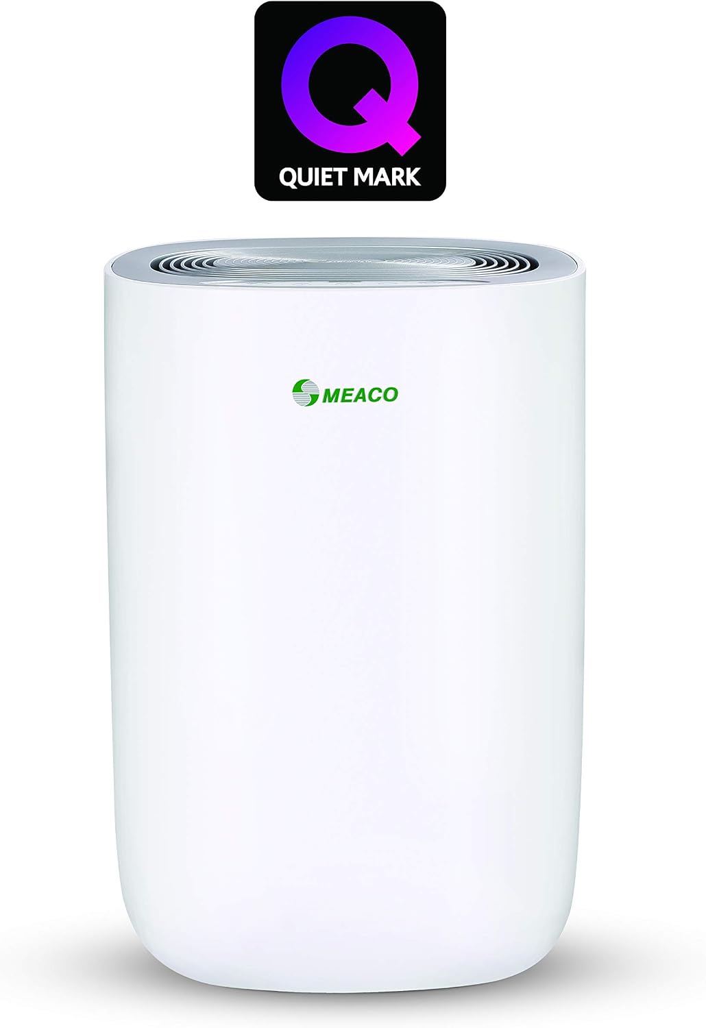 Meaco MeacoDry Dehumidifier ABC Range 12L (Silver) Ultra-Quiet, Energy Efficient, Laundry Mode, Auto-Off, Auto De-Frost