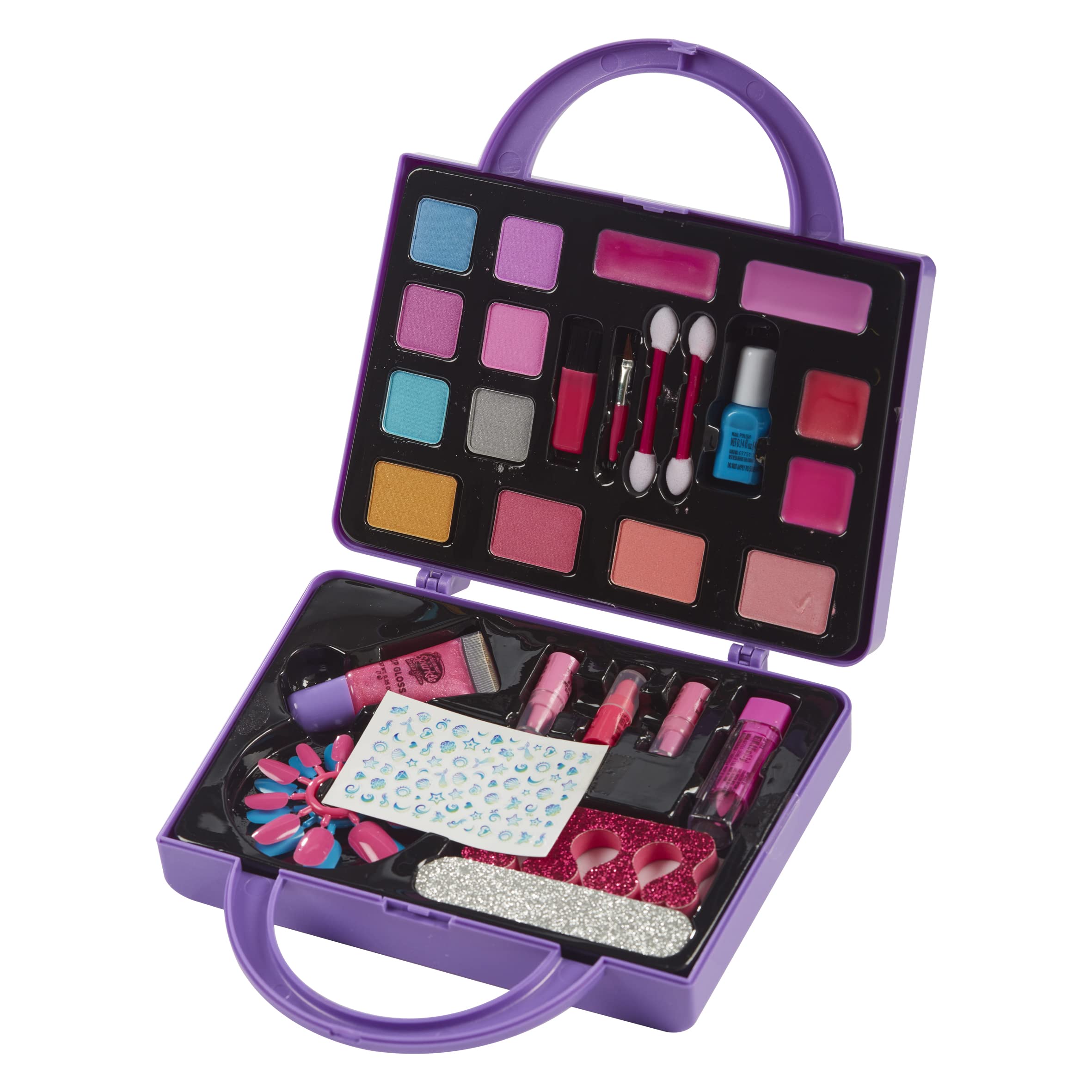 Shimmer and Sparkle InstaGlam All in one beauty makeup Purse Kids makeup set Washable makeup Real makeup for kids