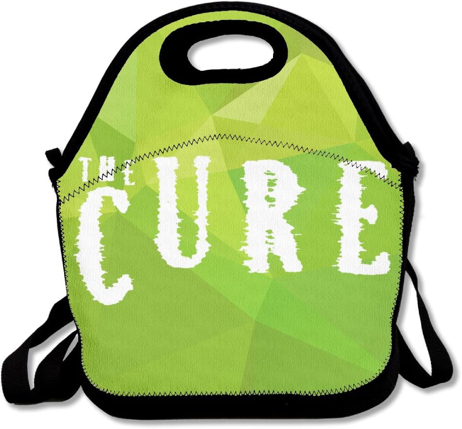PPAP3 Customized The Cure Shocking Logo Lunch Tote Bag With Adjustable Straps
