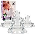 Sippy Spout Nipples for Philips Avent Natural Baby Bottles, My Grippy Spout Sippy Cup and Natural Trainer Sippy Cup,Variable Flow, Silicone Conversion Nipple,6+ Months,4 Count