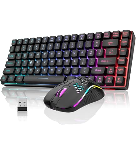 Chonchow Keyboard Light Up Keyboard And Mouse Amazon CHONCHOW LED