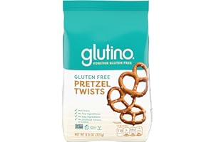 Glutino Gluten Free Pretzel Twists, Salted, 8 oz