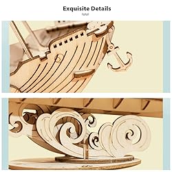 Rolife 3D Wooden Puzzles Model Kit for Adults to