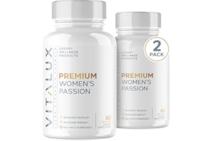 EPN SUPPLEMENTS VITALUX || Premium Female Supplement || Increase Mood, Energy & Balance Hormones | Ultra Dosed Formula w/Horny Goat Weed + 13 Powerful Ingredients | 3rd Party Tested + USA Made - 120 Capsules