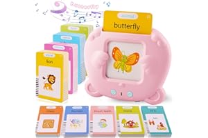 YOHELLY Talking Flash Cards for Toddlers 1 2 3 4 5 Years, 510 Sight Words, Autism Sensory Toys for Autistic Children,Learning Montessori Toys, Educational Preschool Gifts for Boys and Girls Ages 2-4