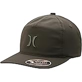Hurley Men's Baseball Cap - Lightweight Moisture-Wicking Snap-Back Curved Bill Fitted Baseball Hats for Men