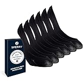 Sperry womens Microfiber No Show Liner Socks - 3 Pair Pack - Lightweight Casual Micro Liners