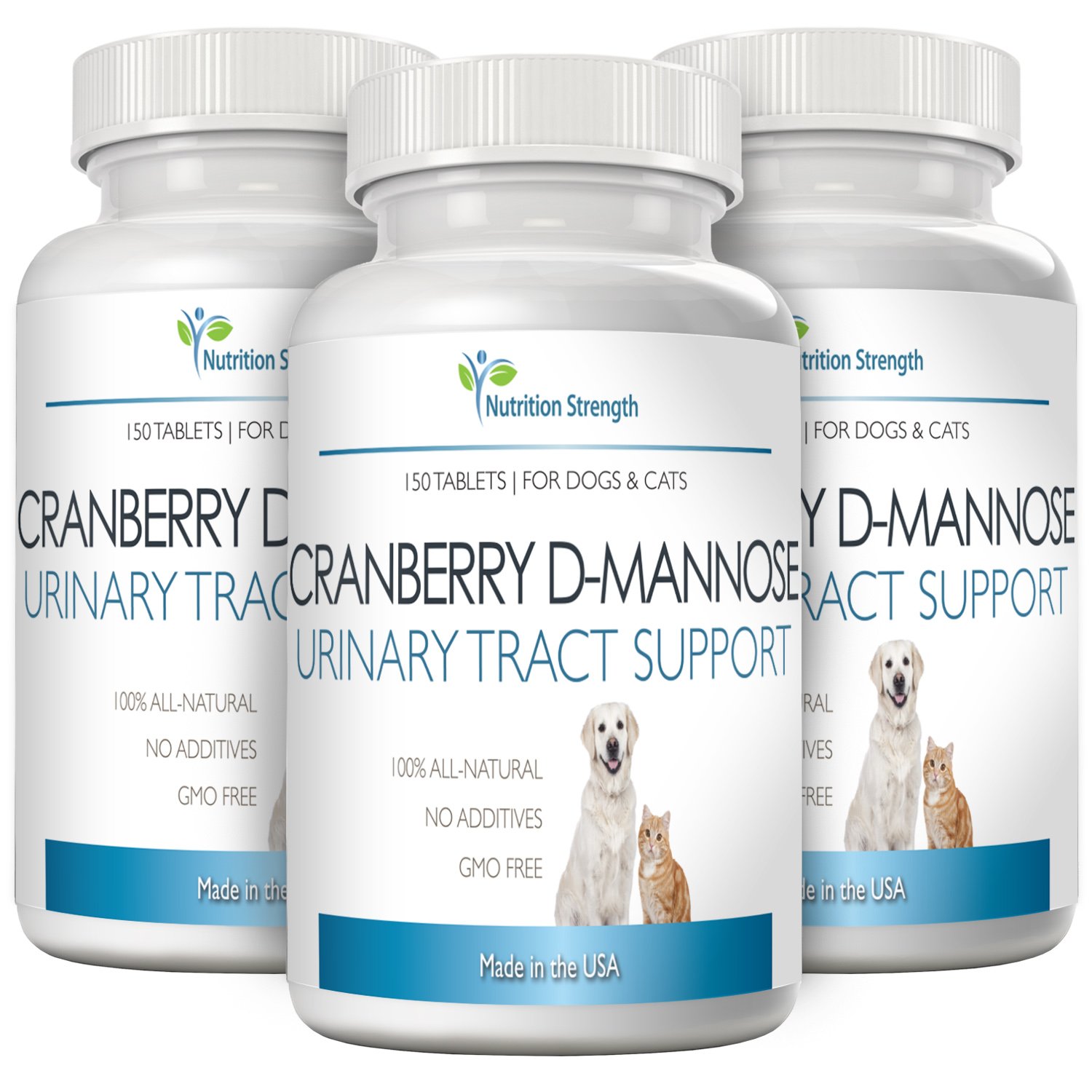 Cranberry DMannose Antioxidant, Urinary Tract Support for Dogs and