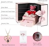 ADDWel Eternal Rose & I Love You Mum Necklace - Gift for Mum view 8