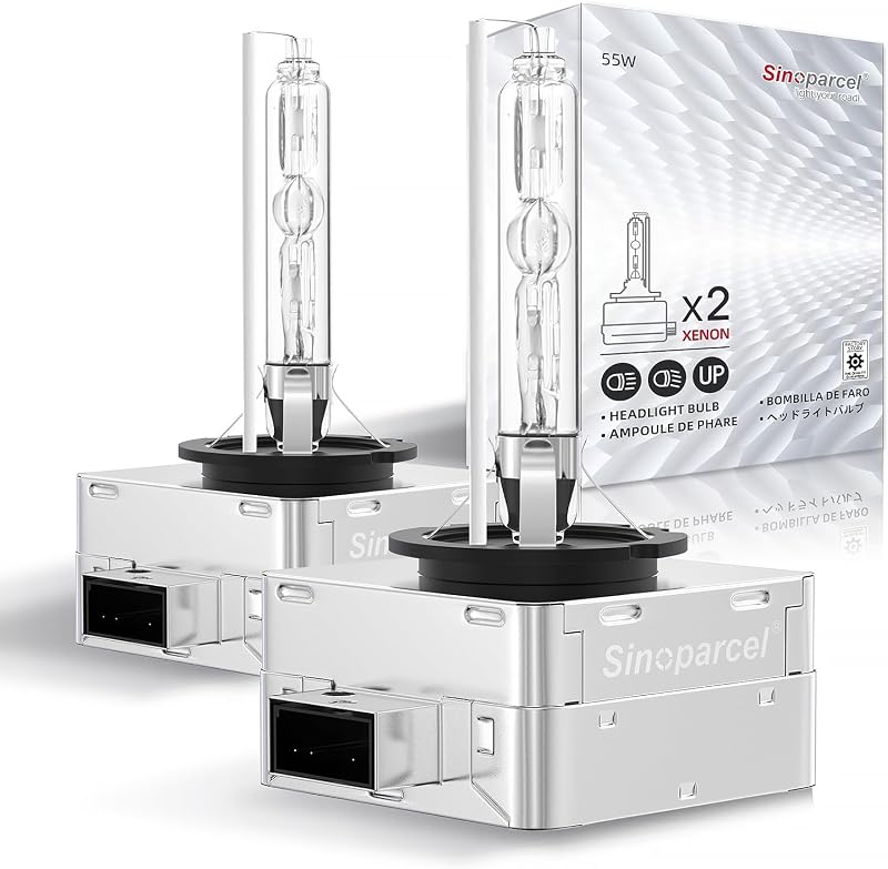 Sinoparcel D3S Xenon Bulb 55W 4500LM 6000K Pack of 2 66340