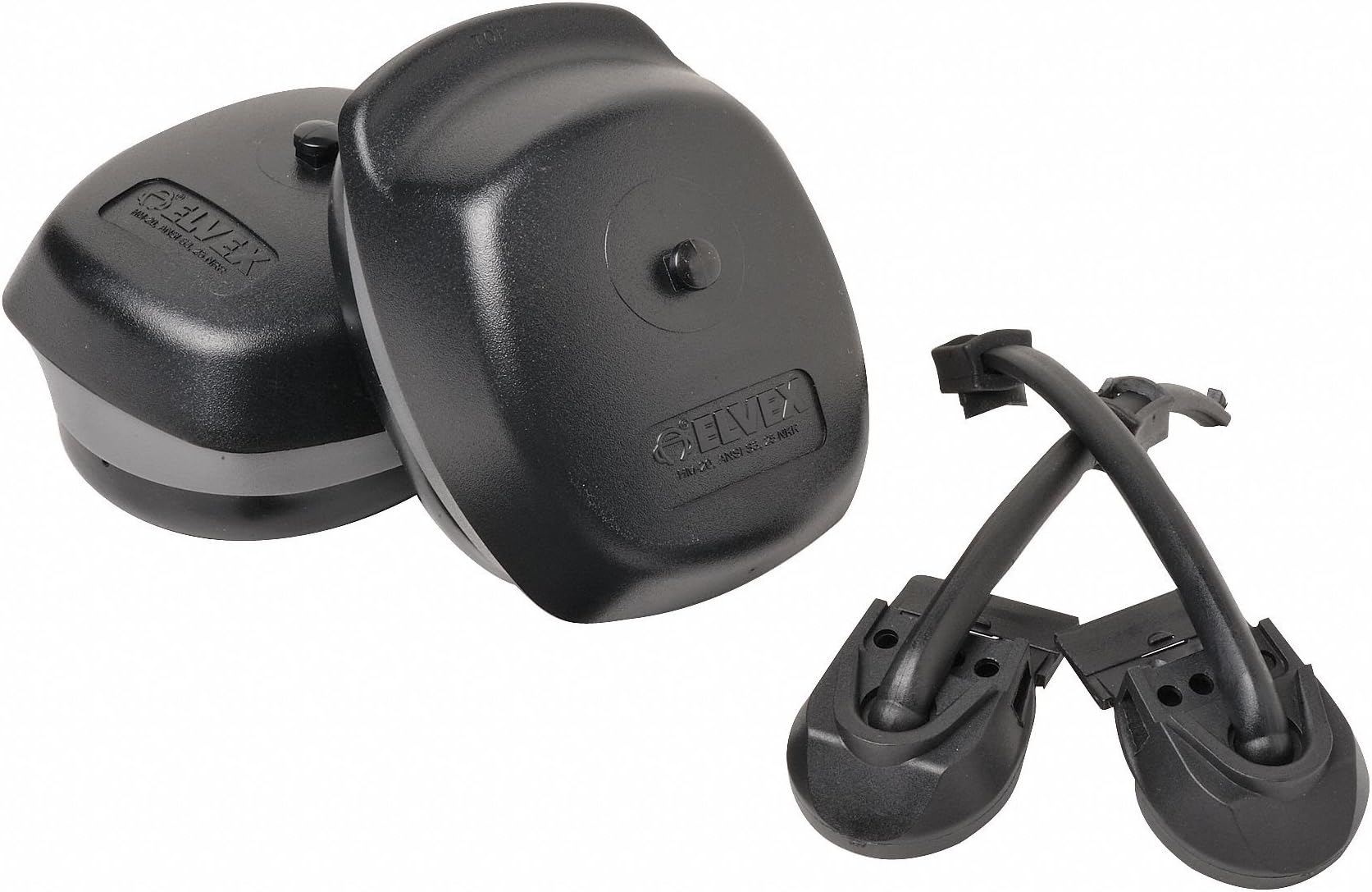 Ear Muff, 25dB, Cap Mount, Black