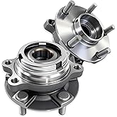 Pair 513310 Front Wheel Bearing Hub Assembly Compatible with Nissan Murano 2003-2007, Quest 2004-2009, 5 Lug w/ABS