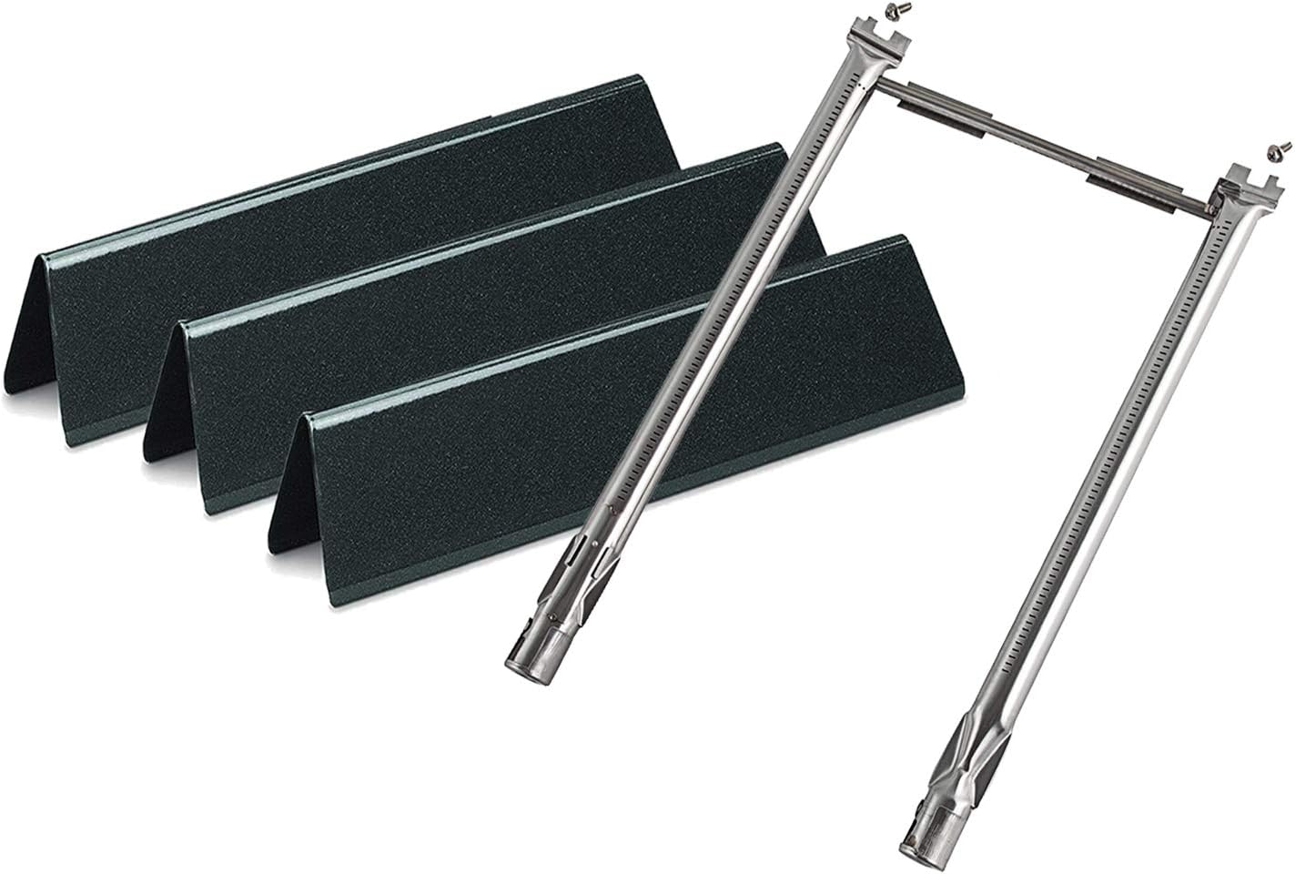 WELL GRILL 7635 Heat Plate and 69785 Burner Tube Kit for Weber Spirit 200 Series
