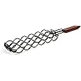 Charcoal Companion Non-Stick Adjustable Sausage Grilling Basket