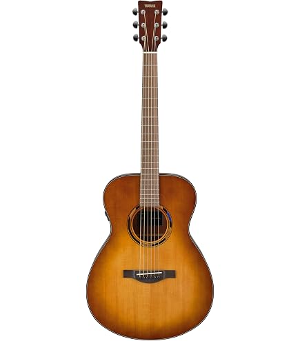 Amazon.com: Yamaha L-Series Transacoustic Guitar with Hard Gig Bag