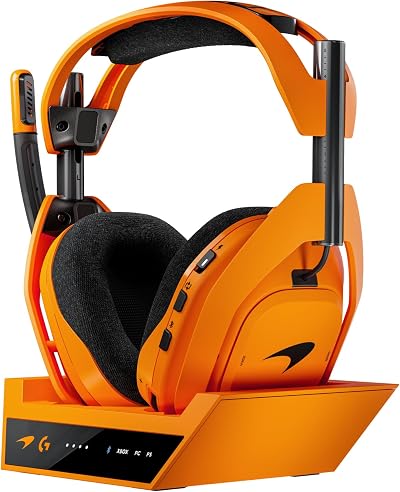 Logitech G Astro A50 X McLaren Edition Base Station Wireless Headset