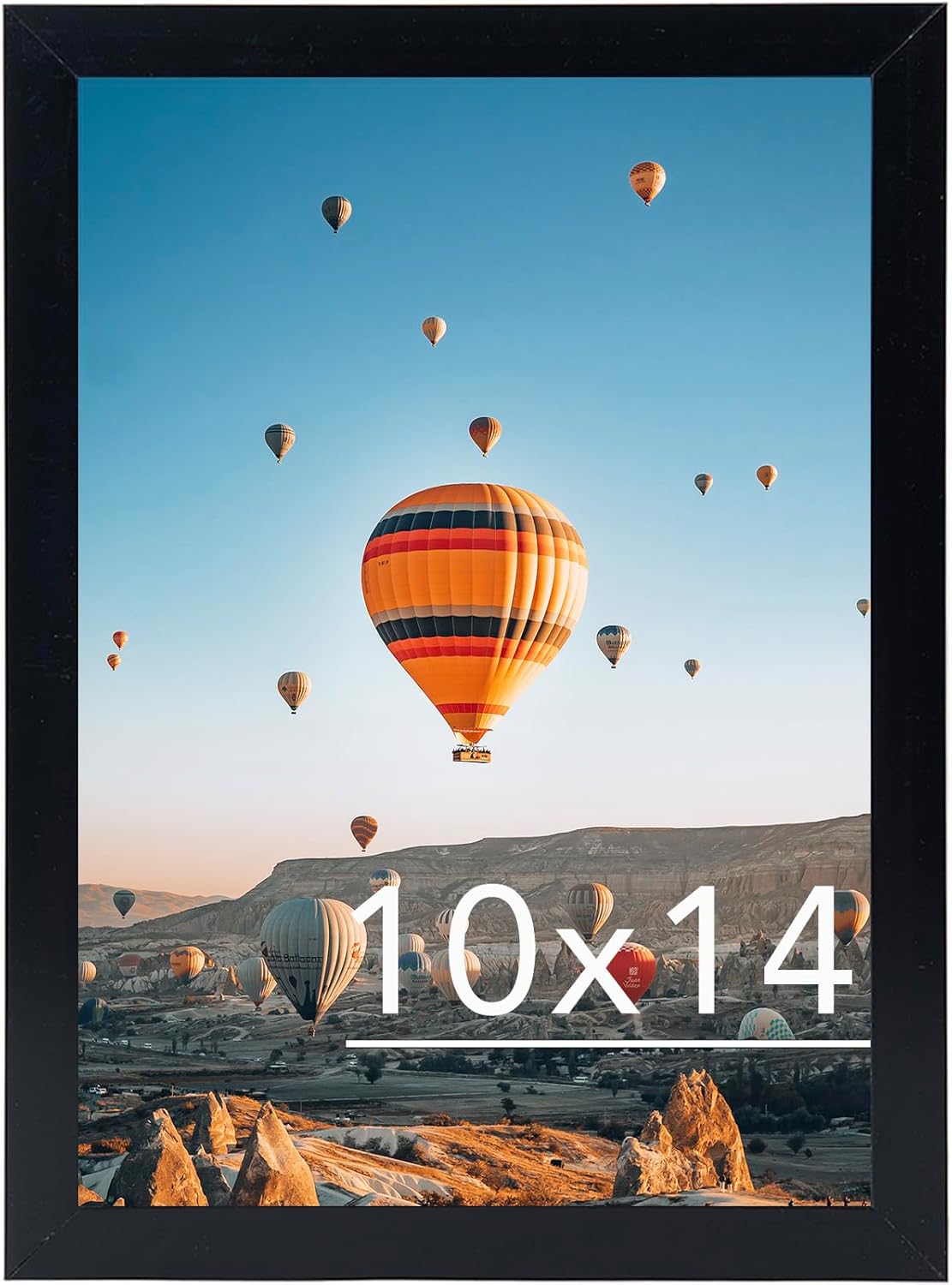 Photo Albums, Frames & Accessories - JCJMY 10x14 inch Picture Frame Black for 30 x 40cm Diamond Painting Art, Horizontal and Vertical Formats for Wall Hanging, 10 x 14 Wall Gallery Poster Photo Frame with Durable Shatter Resistant Plexiglass, Black