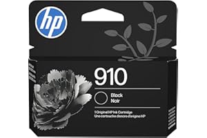 HP 910 Black Ink Cartridge | Works with OfficeJet 8010, 8020 Series, OfficeJet Pro 8020, 8030 Series | Eligible for Instant Ink | 3YL61AN
