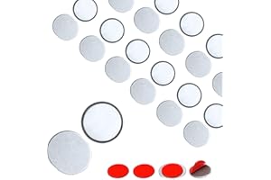 Mousike Magnetic Door Catch Ultra Thin Cabinet Magnets Stainless Steel Drawer Magnet Catch for Sliding Door Closure Kitchen Cabinet Cupboard Closet Closer (D15-12)