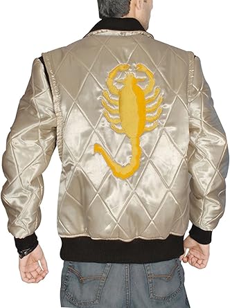 white quilted jacket