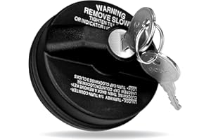 JkorkM 10504 Locking Gas Cap Fit For Toyota 1999-2002 2007-2016 Camry 1999-2004, 2010-2019 Tacoma 1999-2002 2010-2019 4Runner 1999-2004 2007-2014 2016 Avalon #77300-47020
